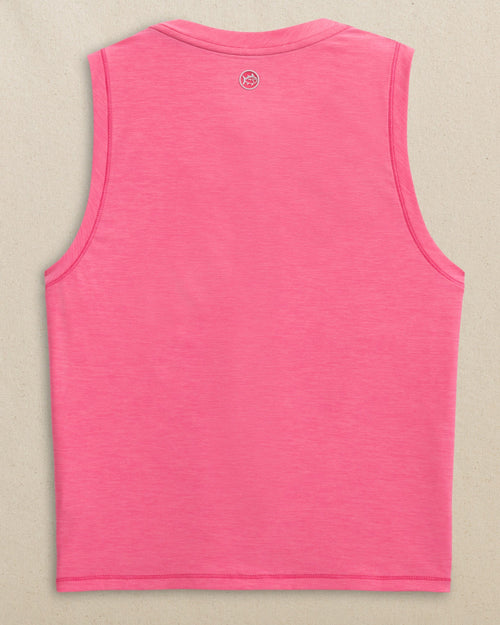 Lacy Coastal Breeze® Active Twist Tank - Island Pink
