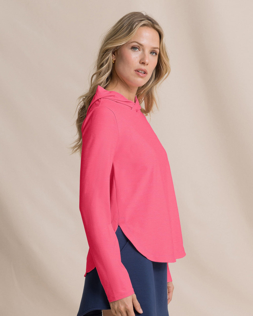 Linley Coastal Breeze® Performance Hoodie - Island Pink